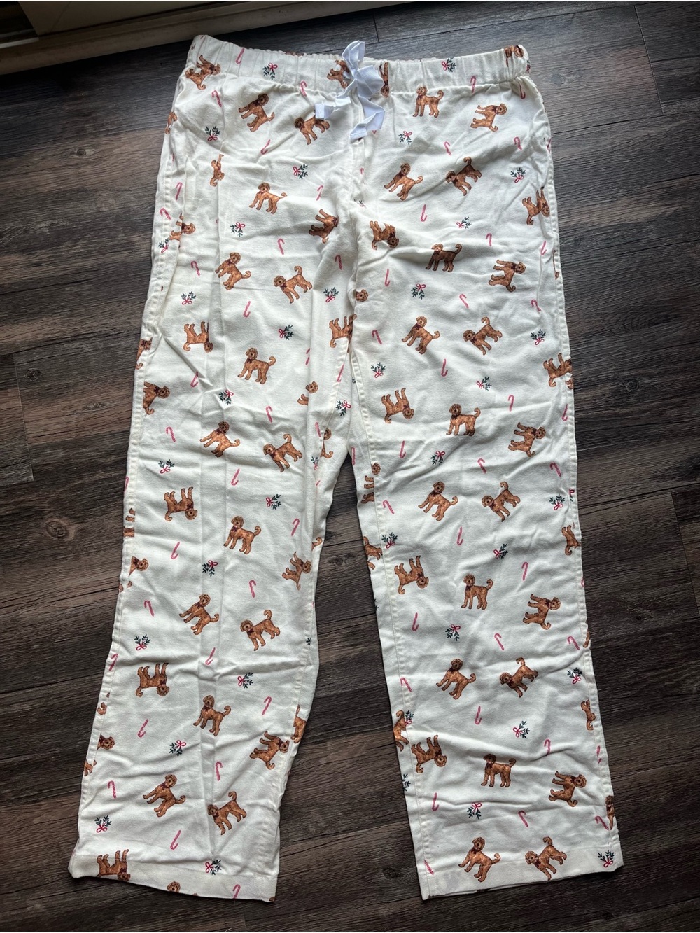 J Crew Christmas Dog PJ Pants